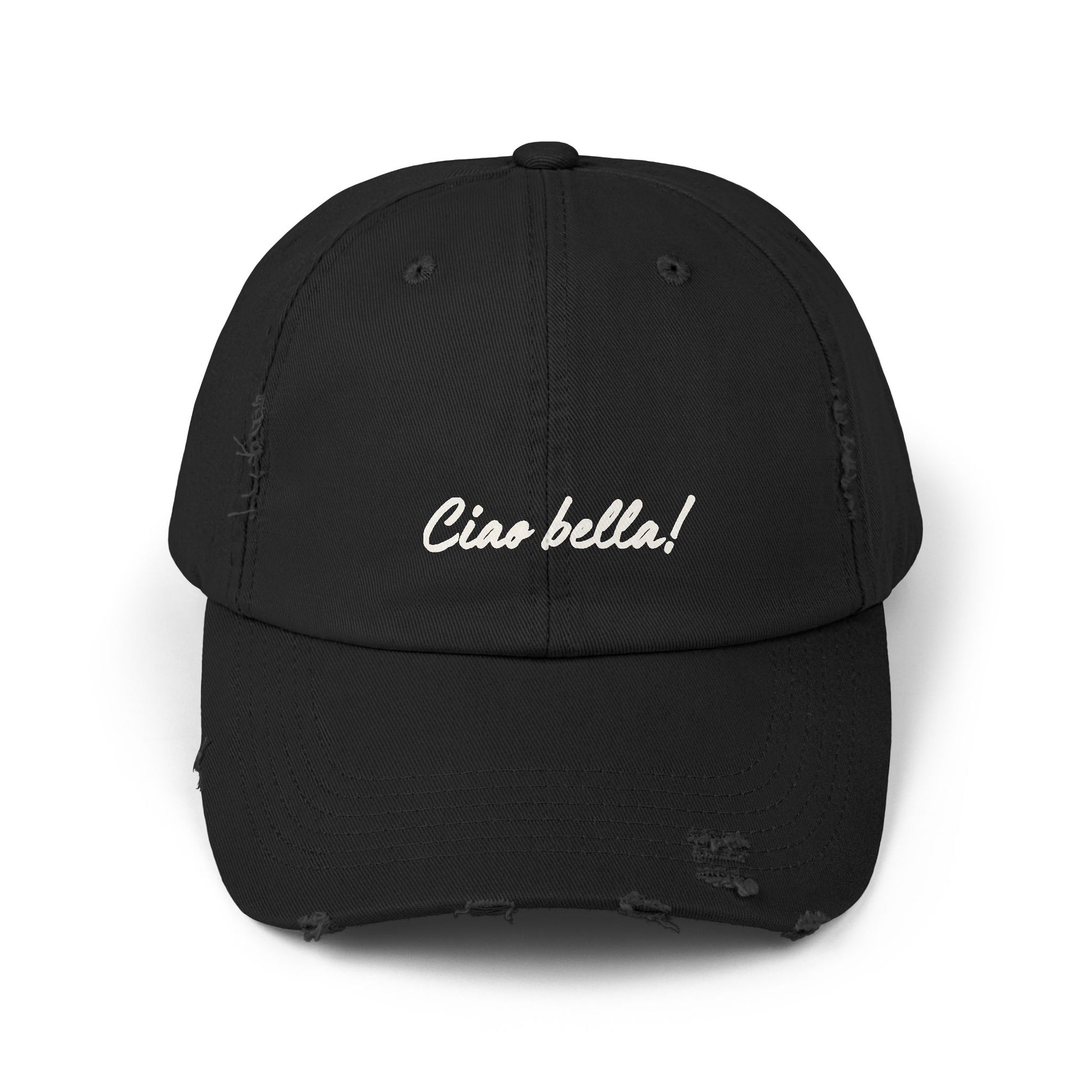 Distressed Cap - Ciao bella!