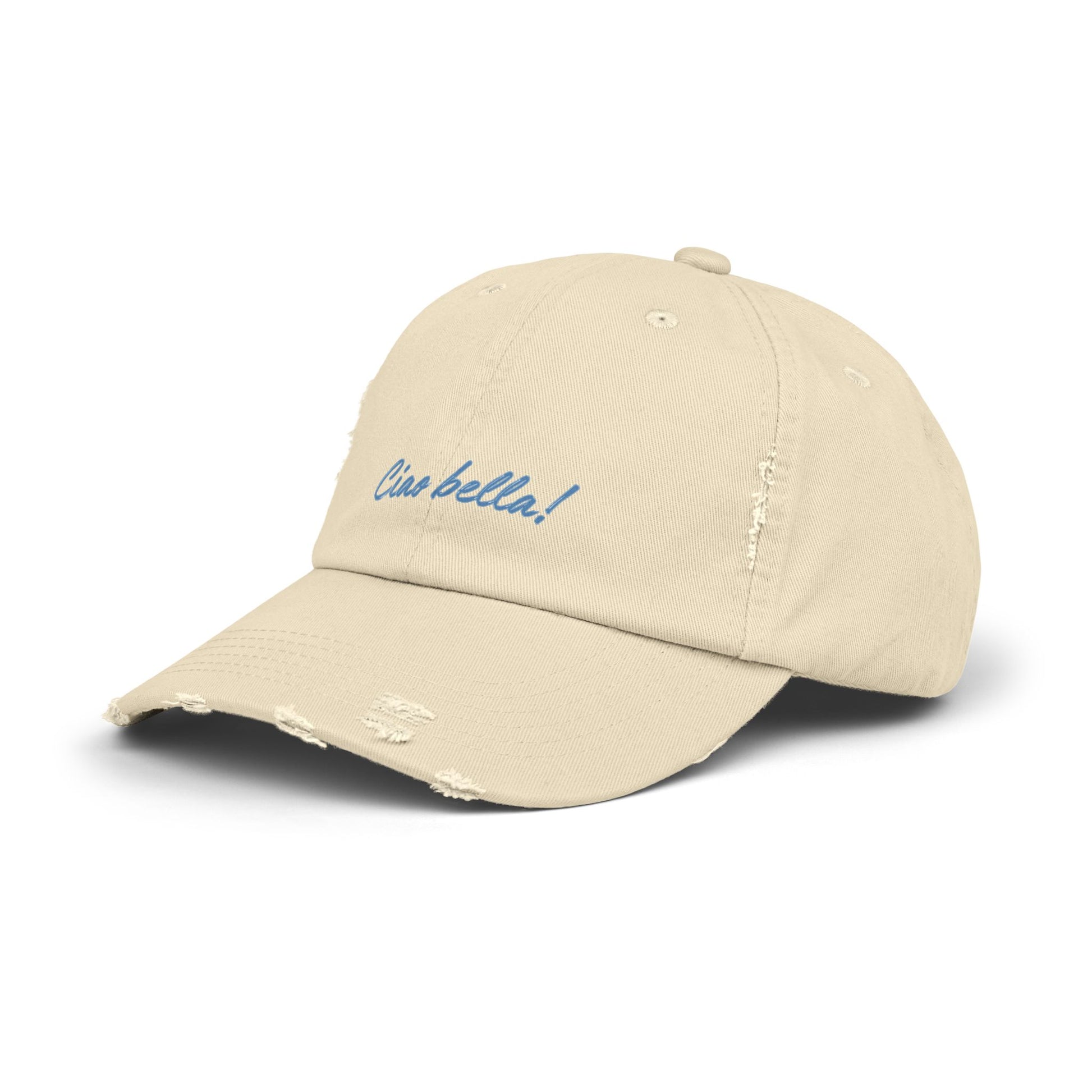 Distressed Cap - Ciao bella!