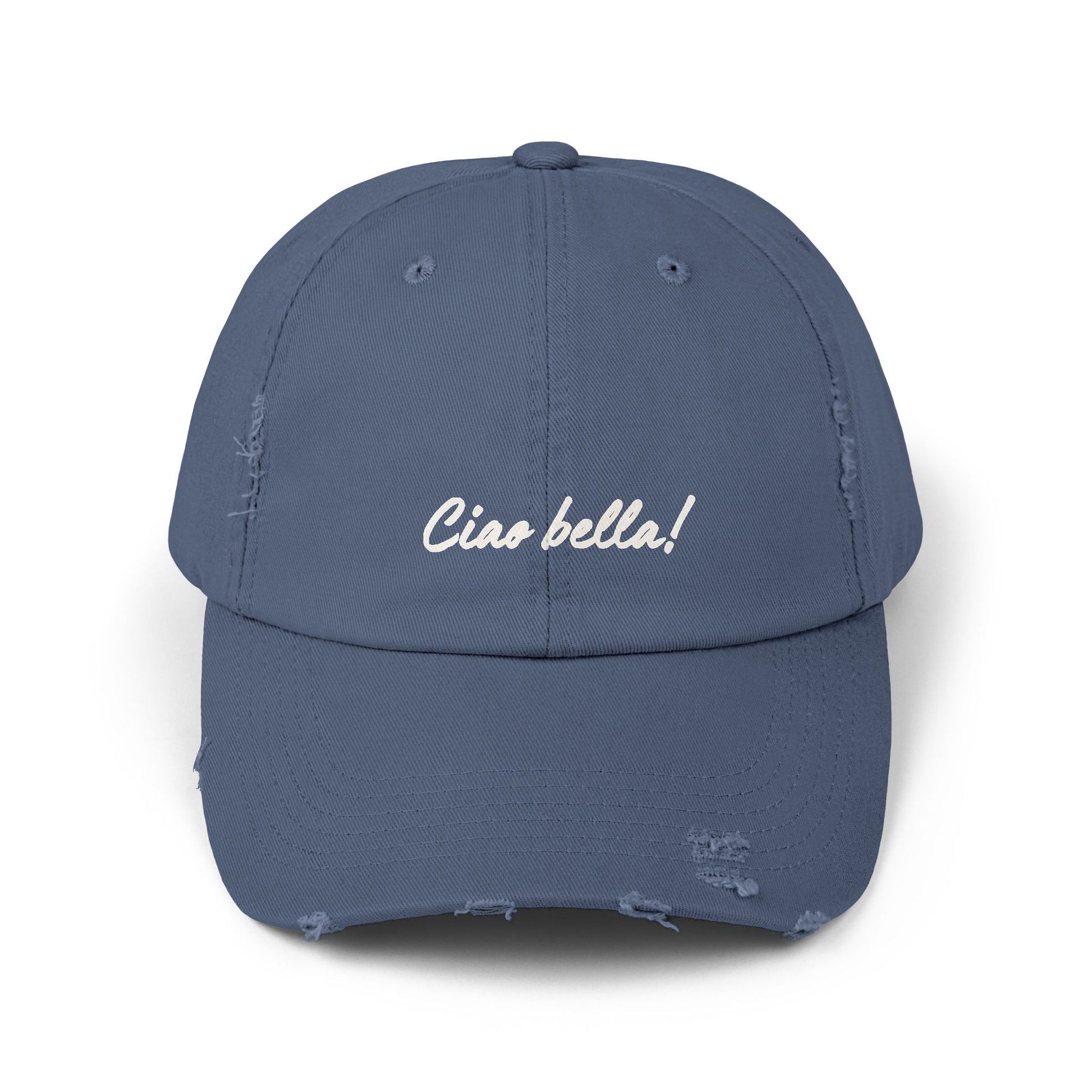Distressed Cap - Ciao bella!