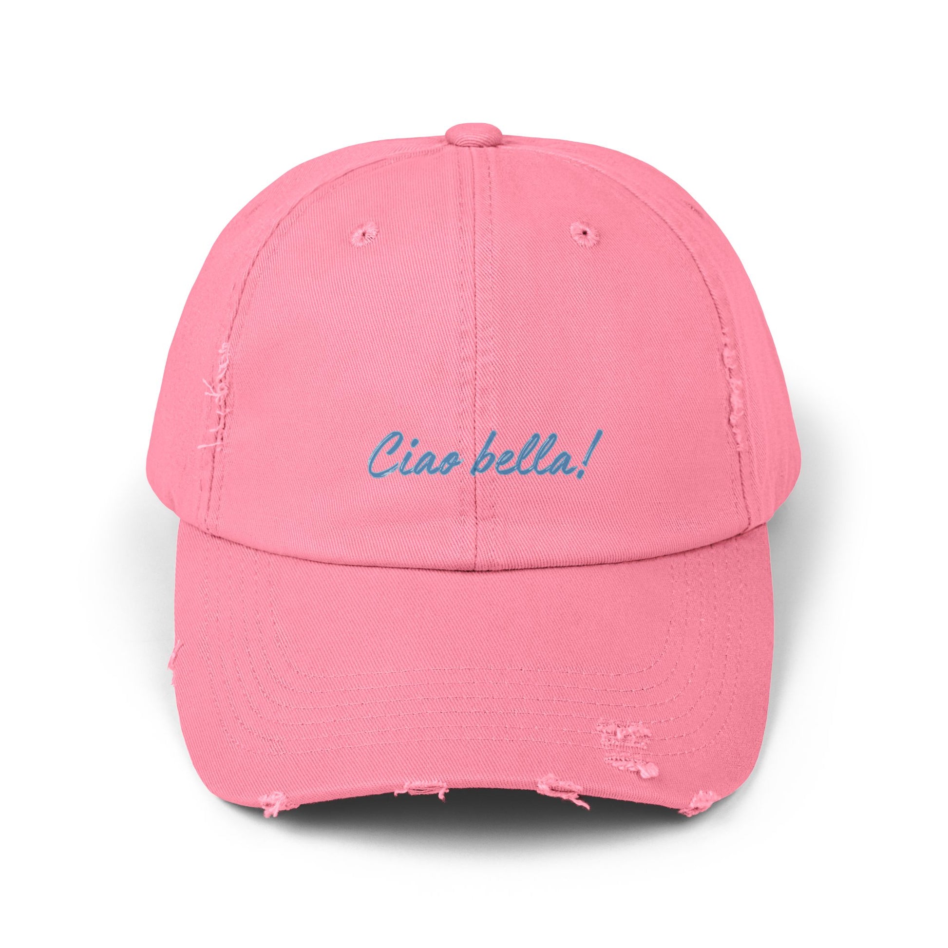 Distressed Cap - Ciao bella!