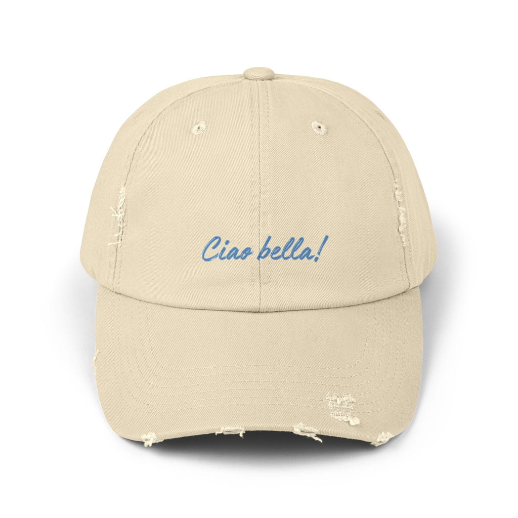 Distressed Cap - Ciao bella!