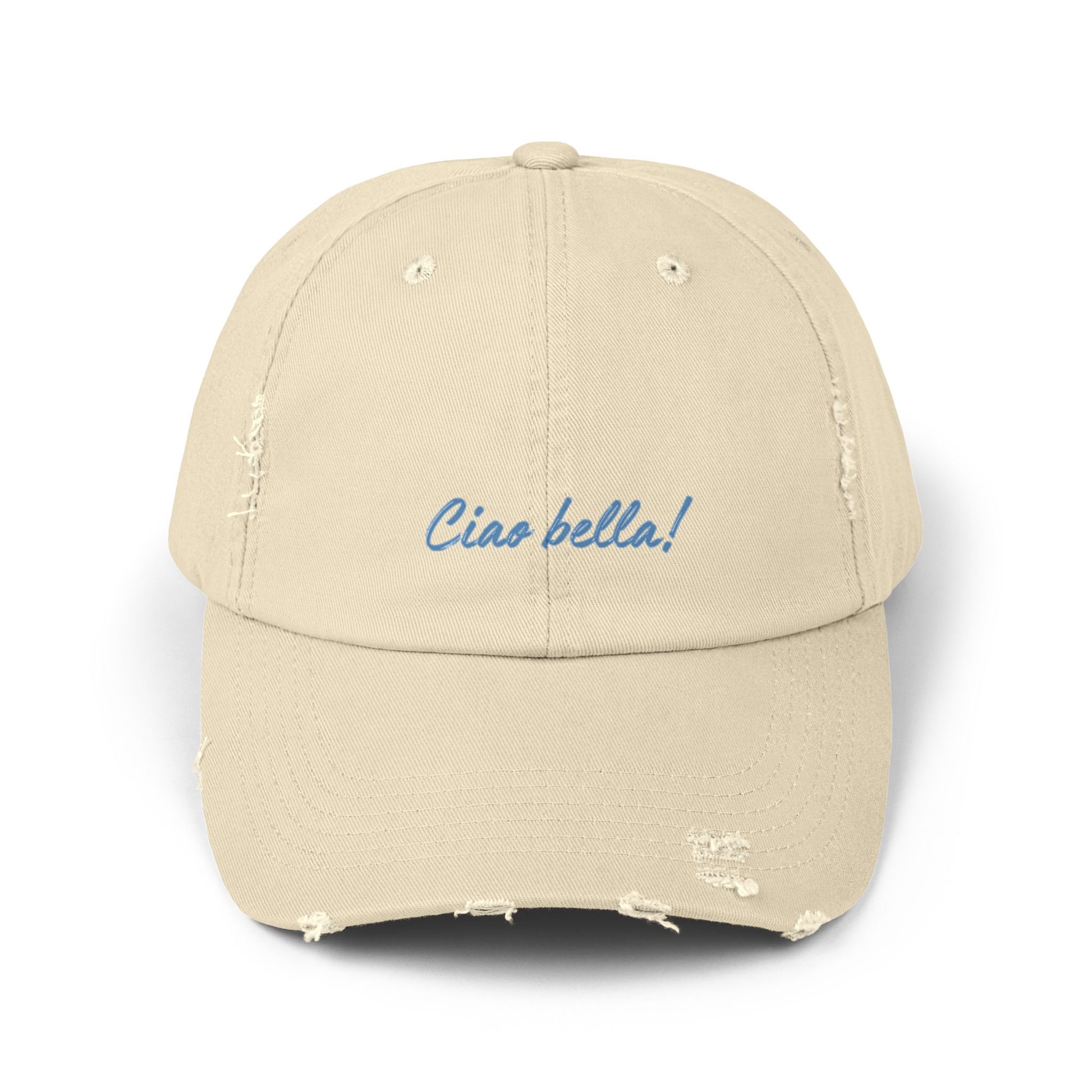 Distressed Cap - Ciao bella!